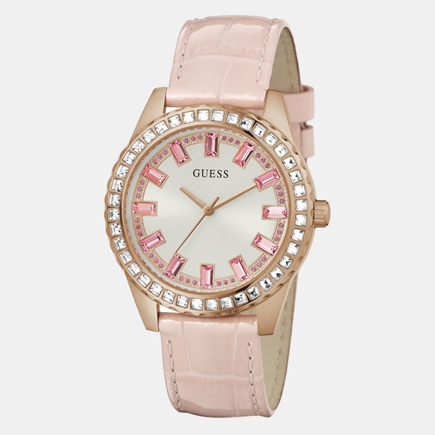 guess-stainless-steel-rose-gold-analog-female-watch-gw0032l2