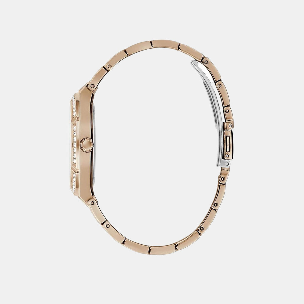 Guess Women Round White watch