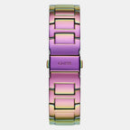Guess Women Round Two Tone watch