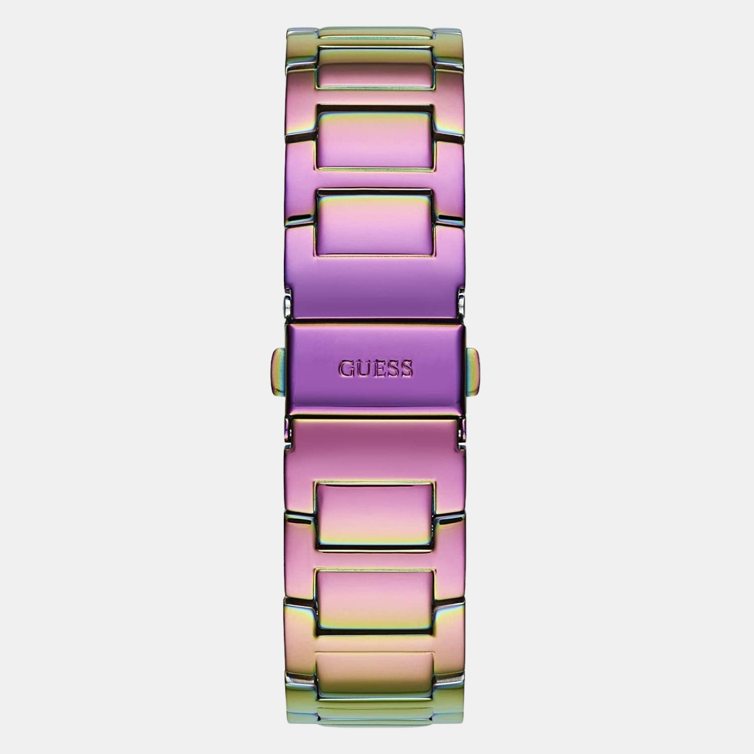 Guess Women Round Two Tone watch