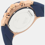 Guess Men Round Blue watch