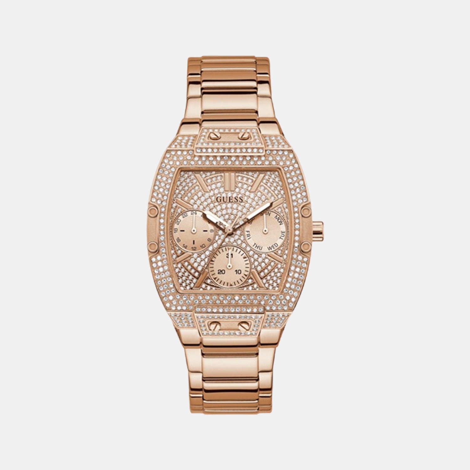 Guess Square Rose Gold Analog watch