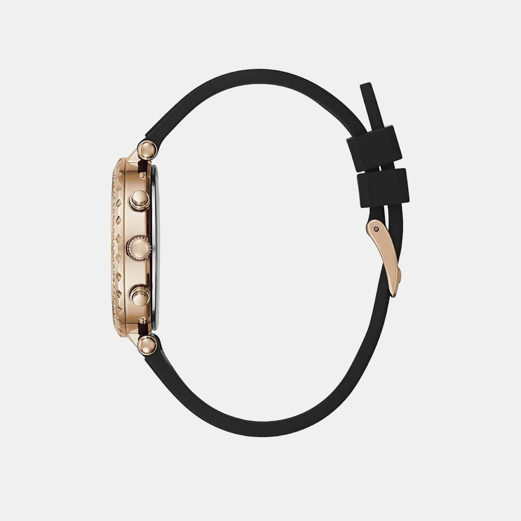 Guess Women Rectangular Black watch