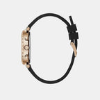 Guess Women Rectangular Black watch