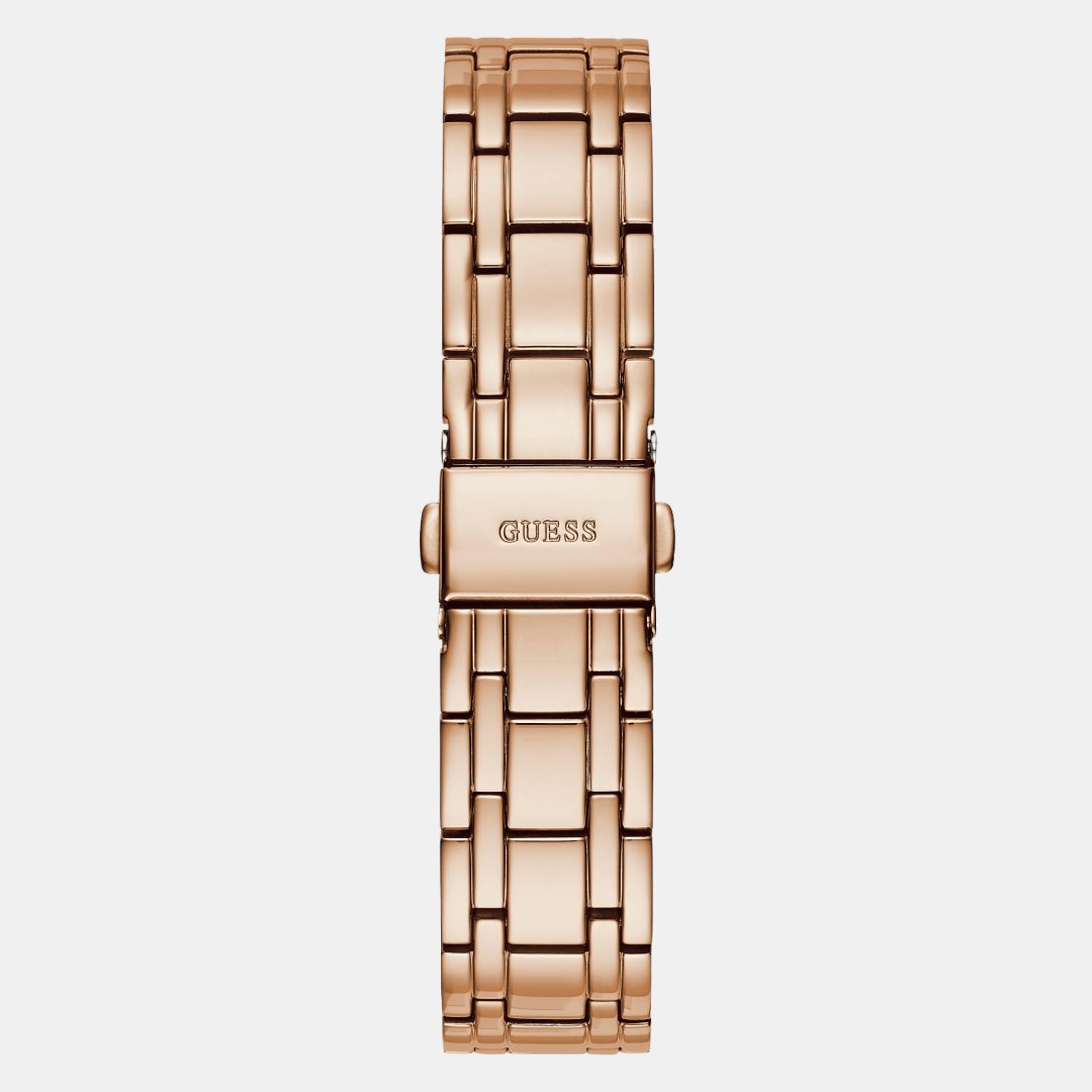 Guess Women Round Rose Gold watch