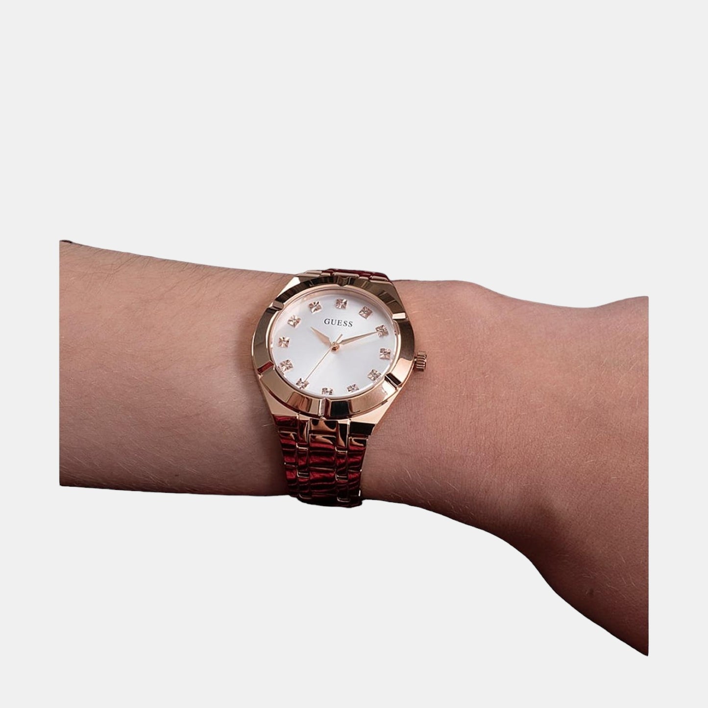 guess-stainless-steel-rose-gold-analog-female-watch-gw0114l3