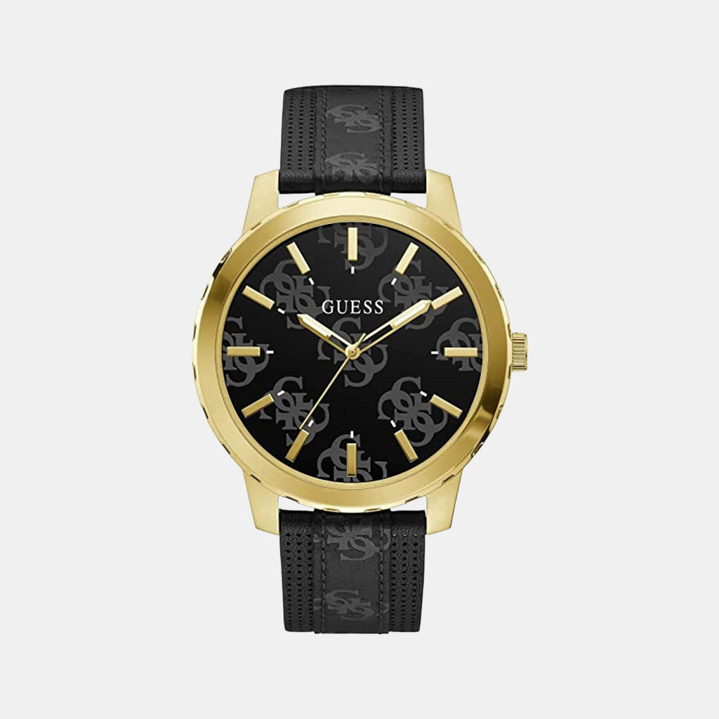 Guess Round Black Analog watch