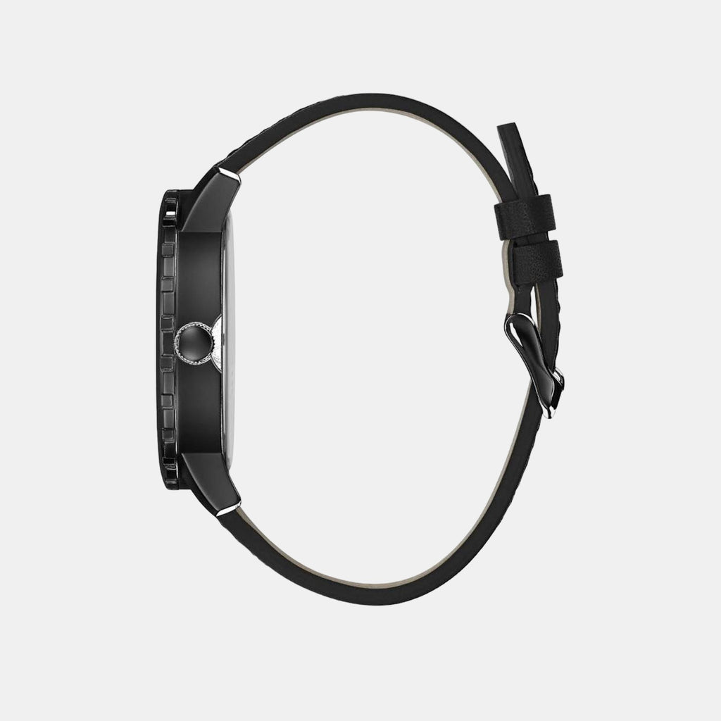 Guess Men Round Black watch