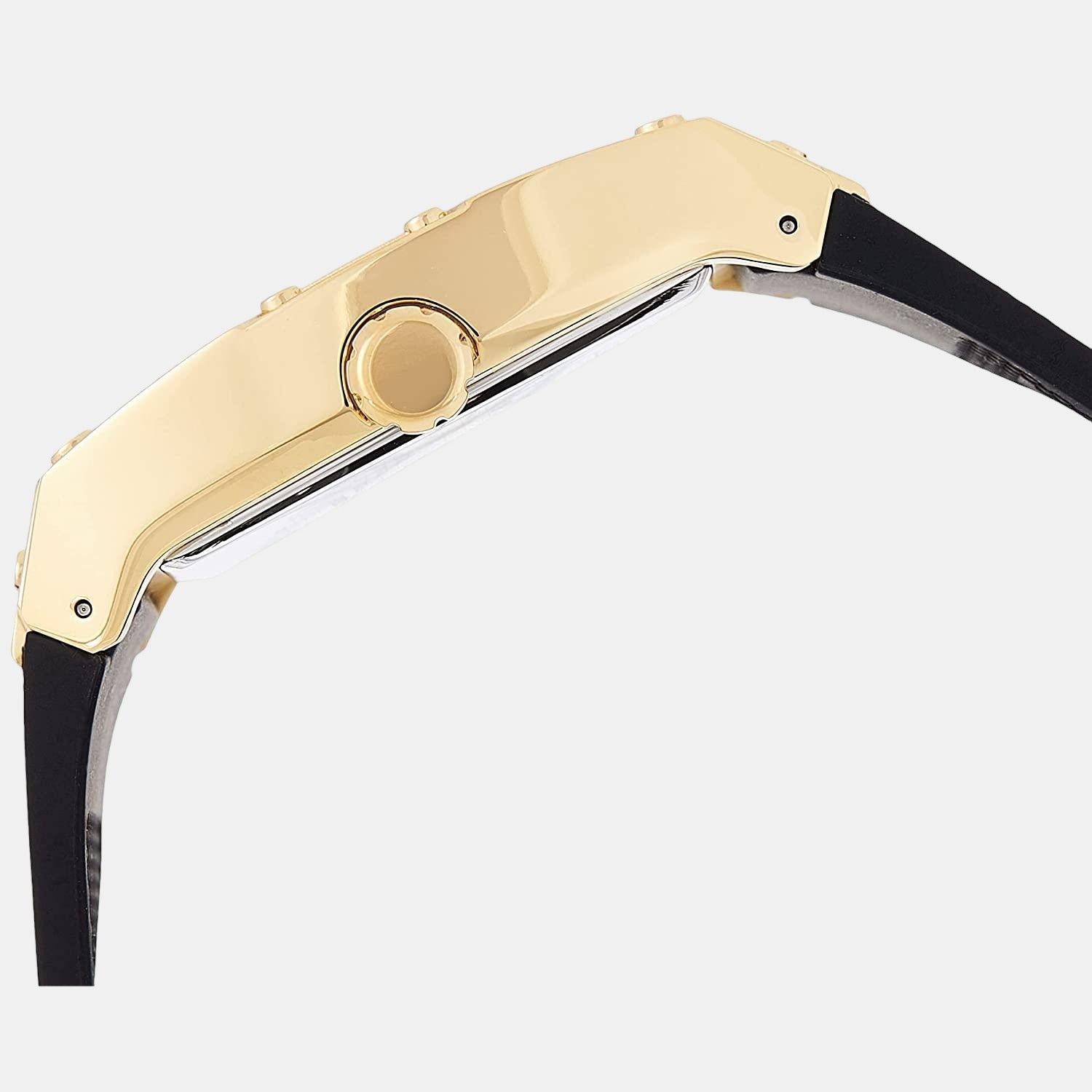 Guess Men Rectangular Black watch