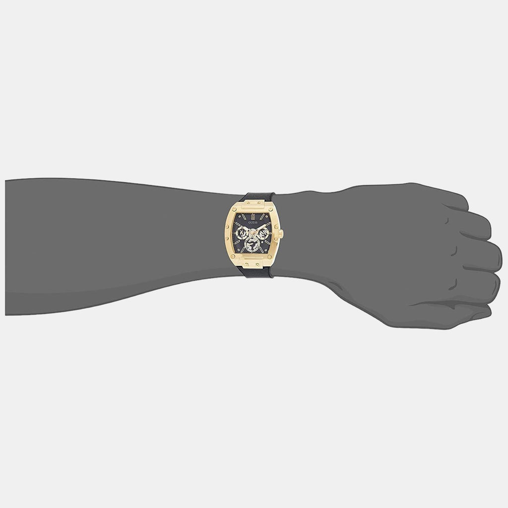 Guess Stainless Steel Rectangular watch