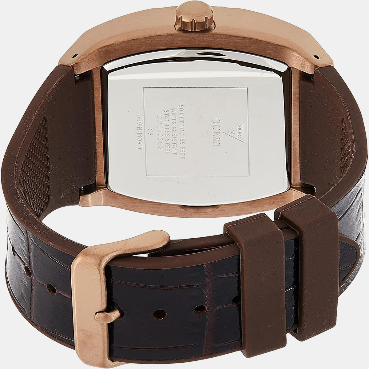 Guess 43 mm Rectangular Quartz watch