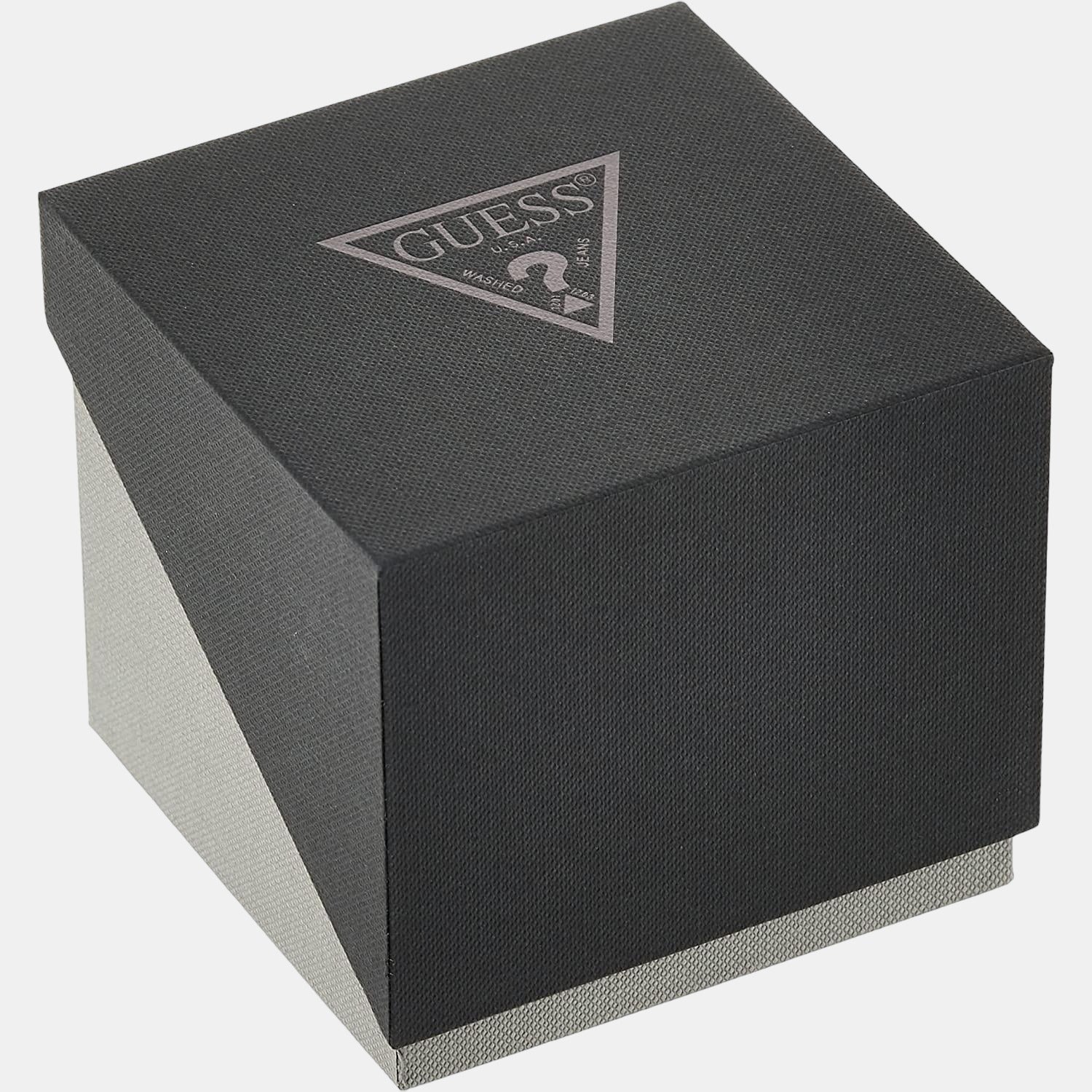 Guess Leather Blue watch