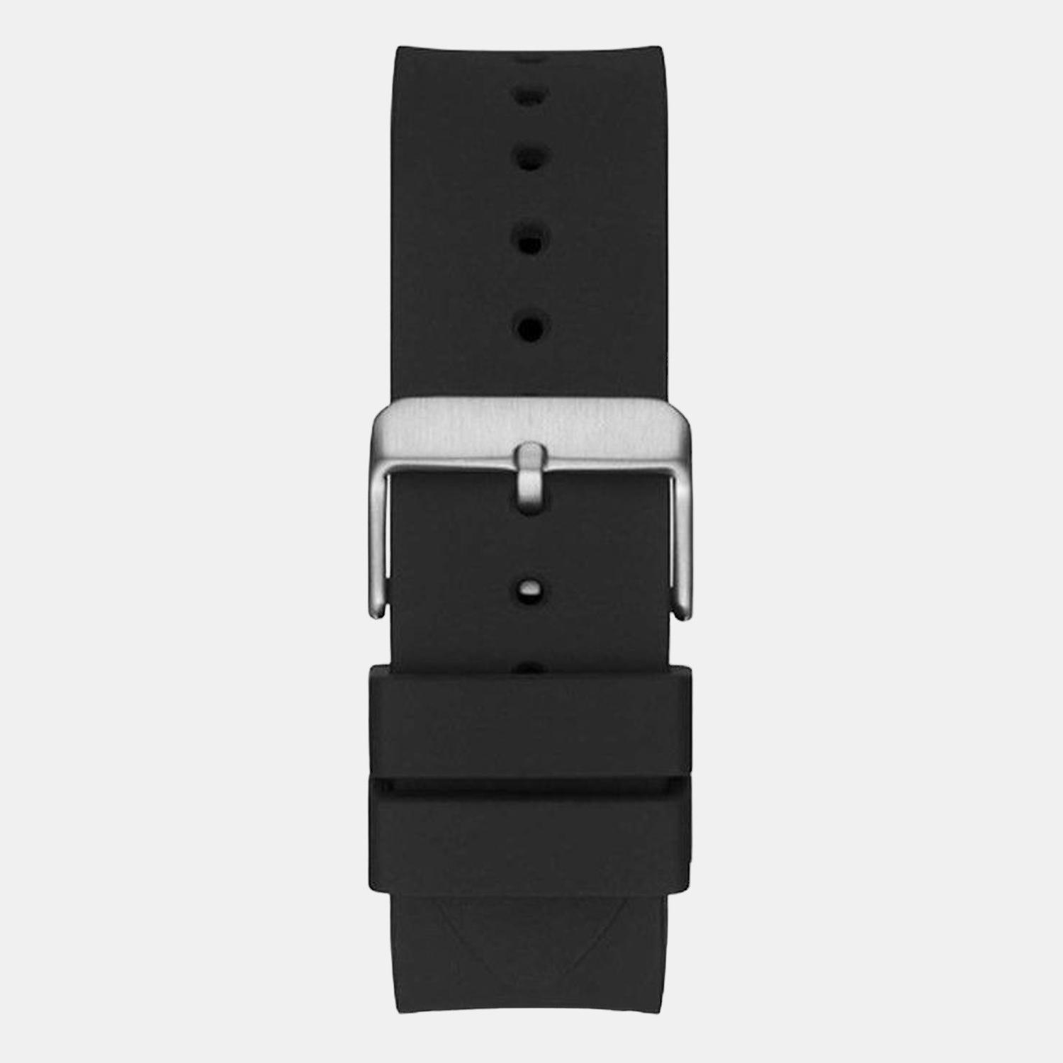 Guess Men Rectangular Black watch