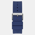 Guess Men Round Blue watch