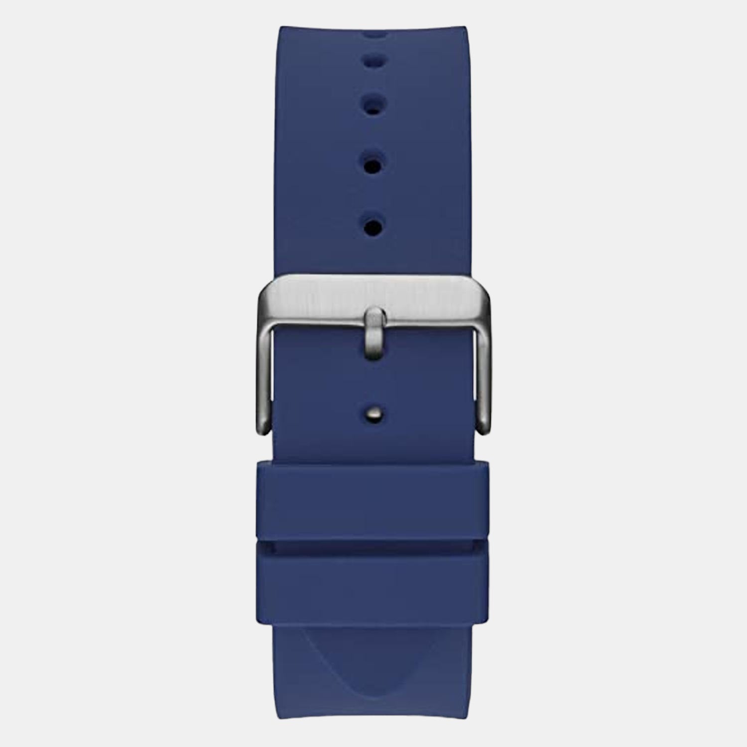 Guess Men Round Blue watch