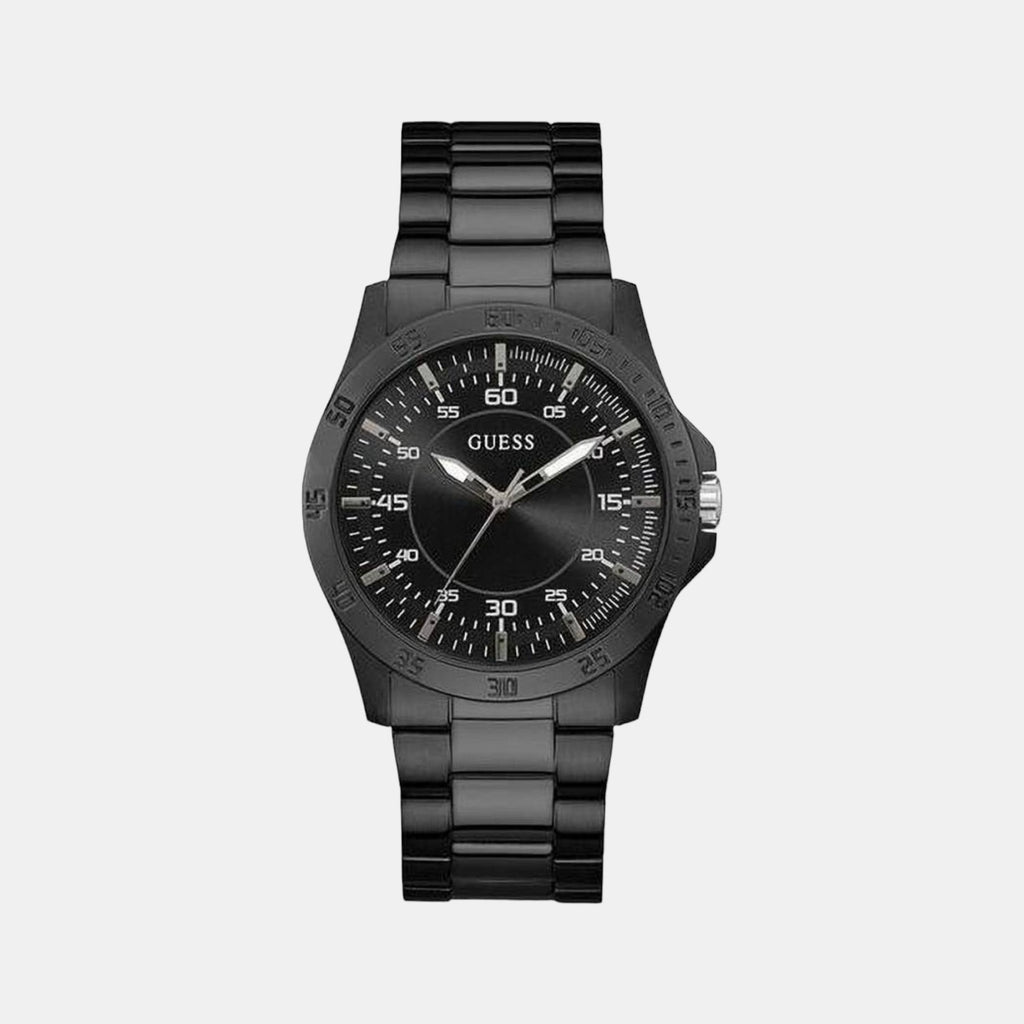 Guess Round Black Analog watch