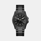 Guess Round Black Analog watch