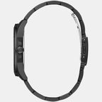 Guess Men Round Black watch