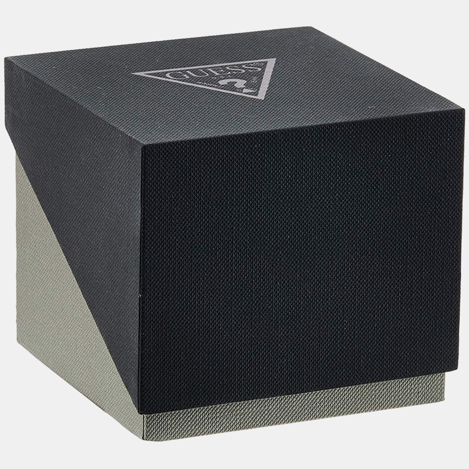 Guess Stainless Steel Round watch