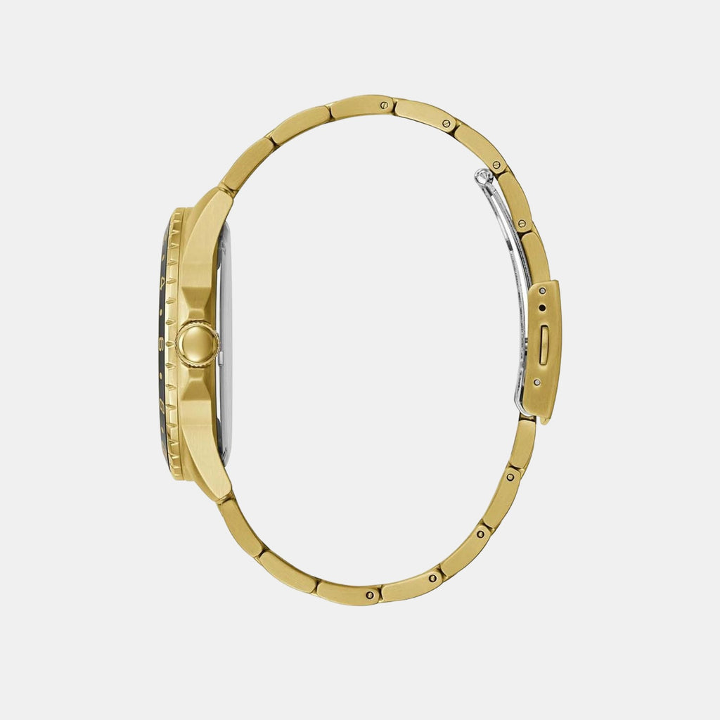 Guess Men Round Green watch