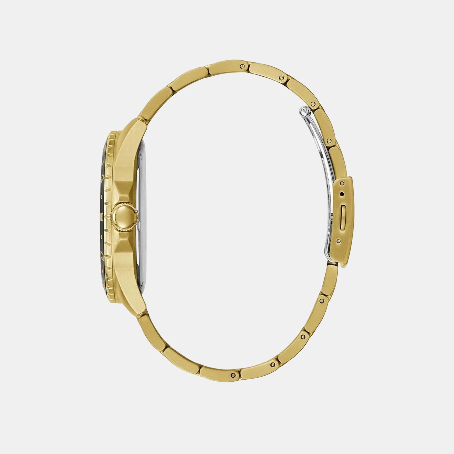 Guess Men Round Green watch