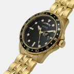 Guess 44 mm Gold Quartz watch