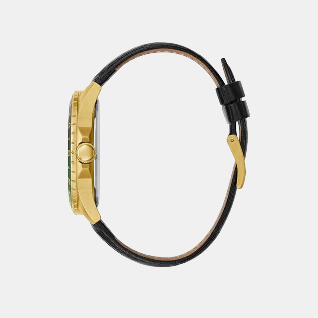 Guess Men Round Green watch