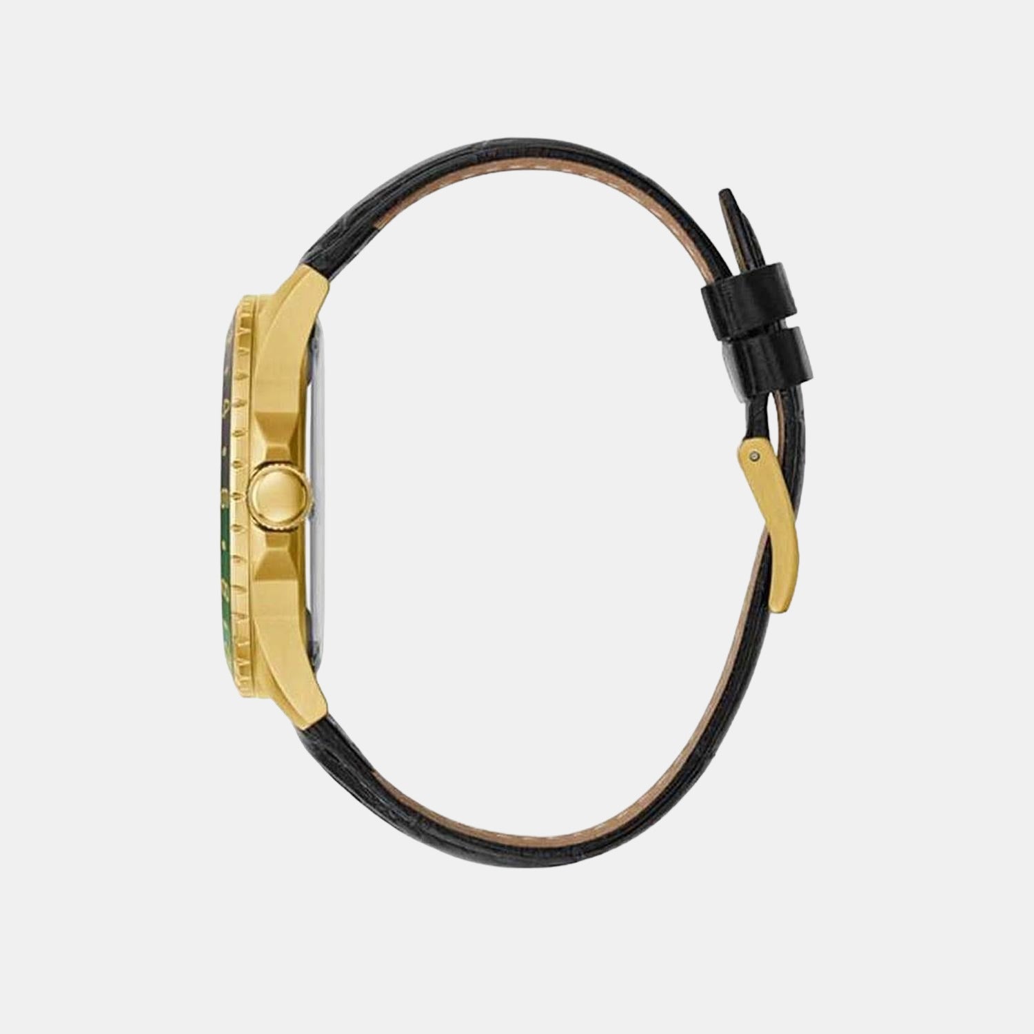 Guess Men Round Green watch