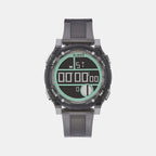 Guess Round Black Digital watch