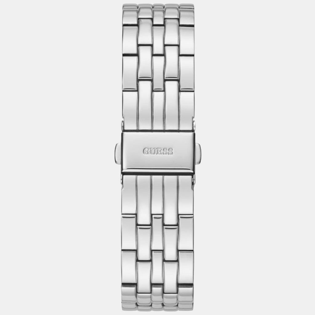 Guess Women Round Silver watch