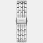 Guess Women Round Silver watch
