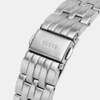 Guess Stainless Steel Round watch