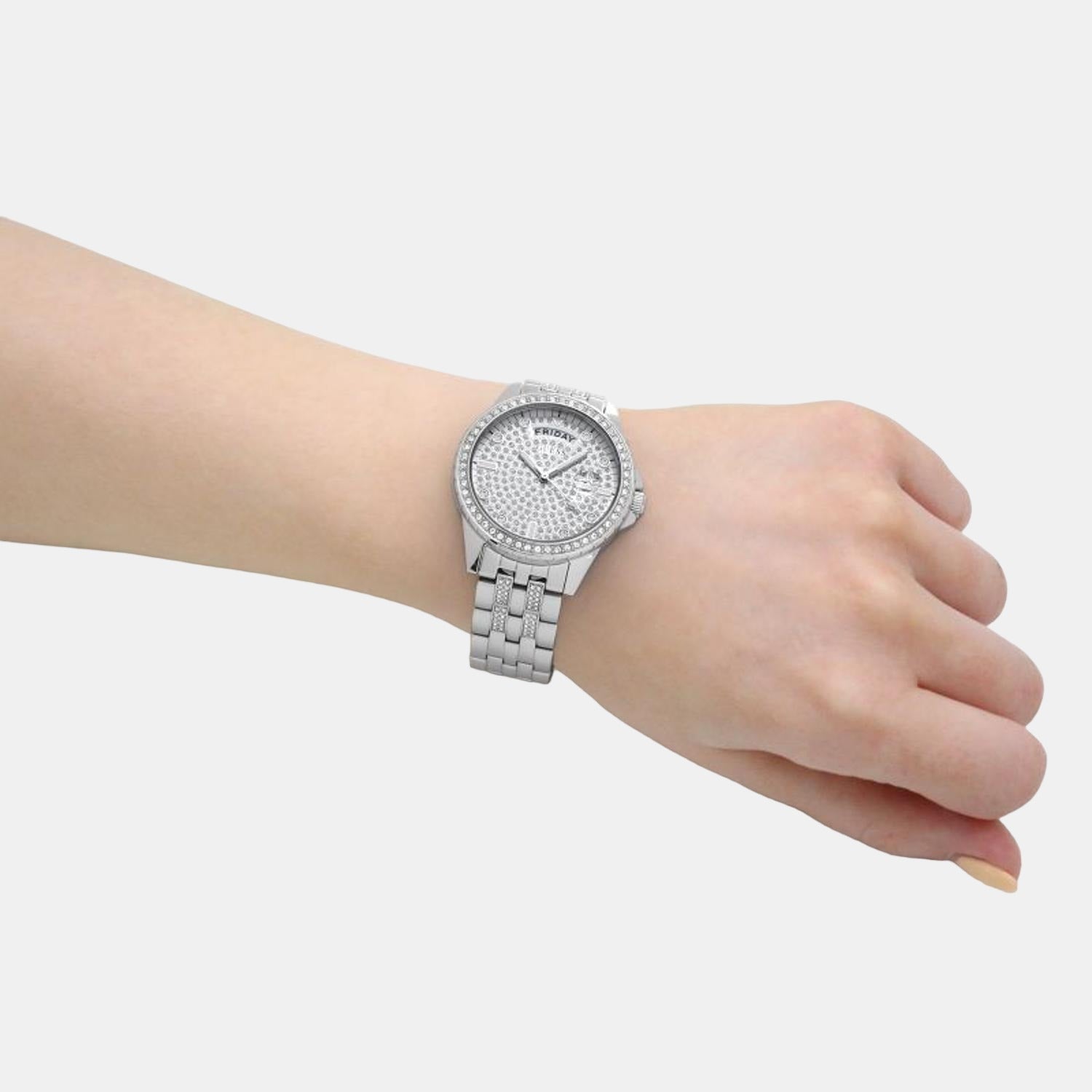 Guess 38 mm Silver Quartz watch