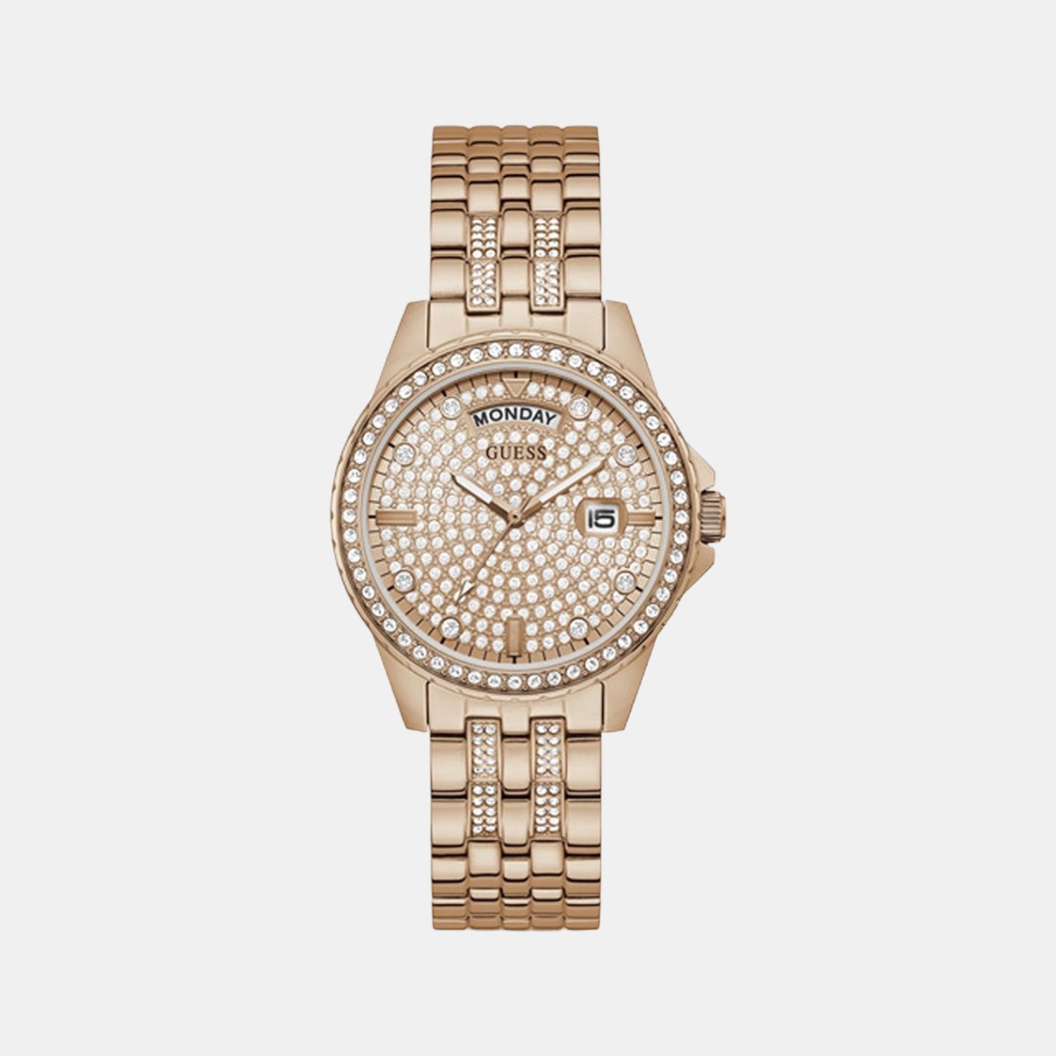 Guess Round Rose Gold Analog watch