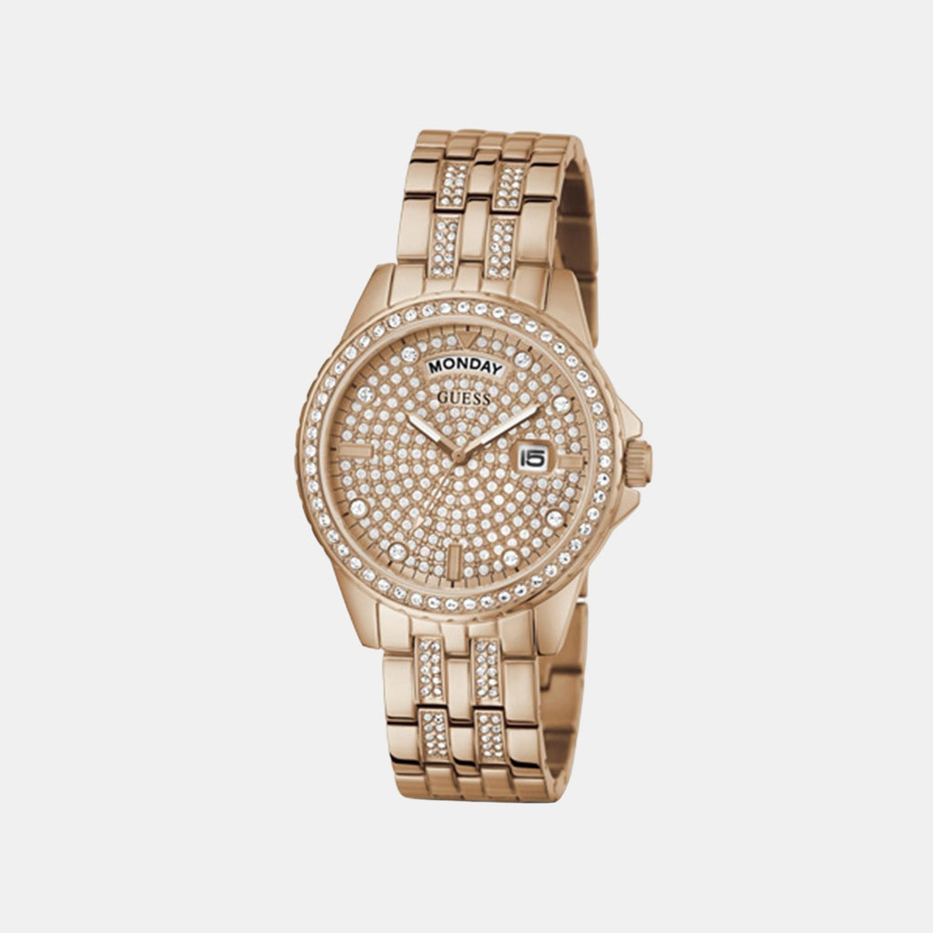 Guess Stainless Steel Rose Gold watch