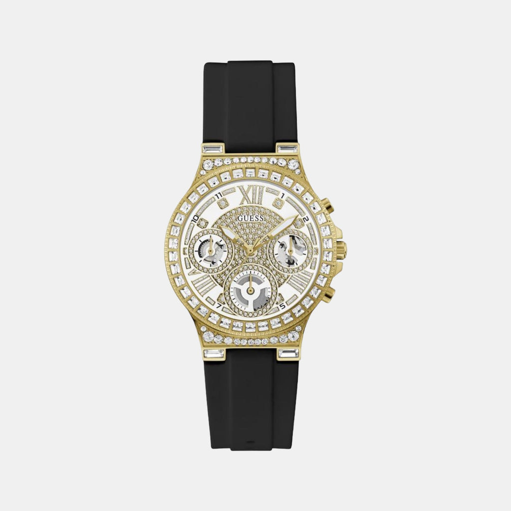 Guess Round Gold Chronograph watch