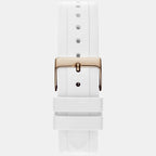 Guess Women Round White watch