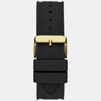 Guess Men Round Black watch