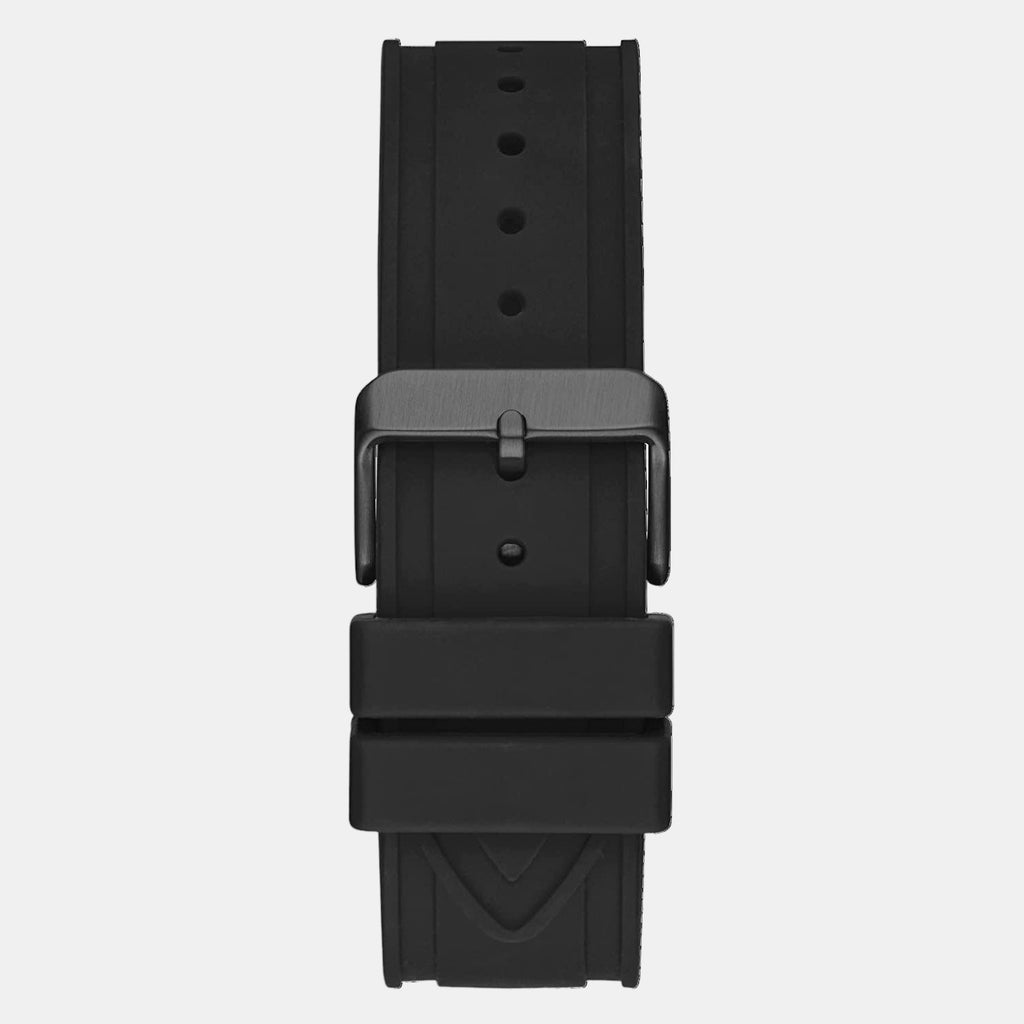 Guess Men Round Black watch