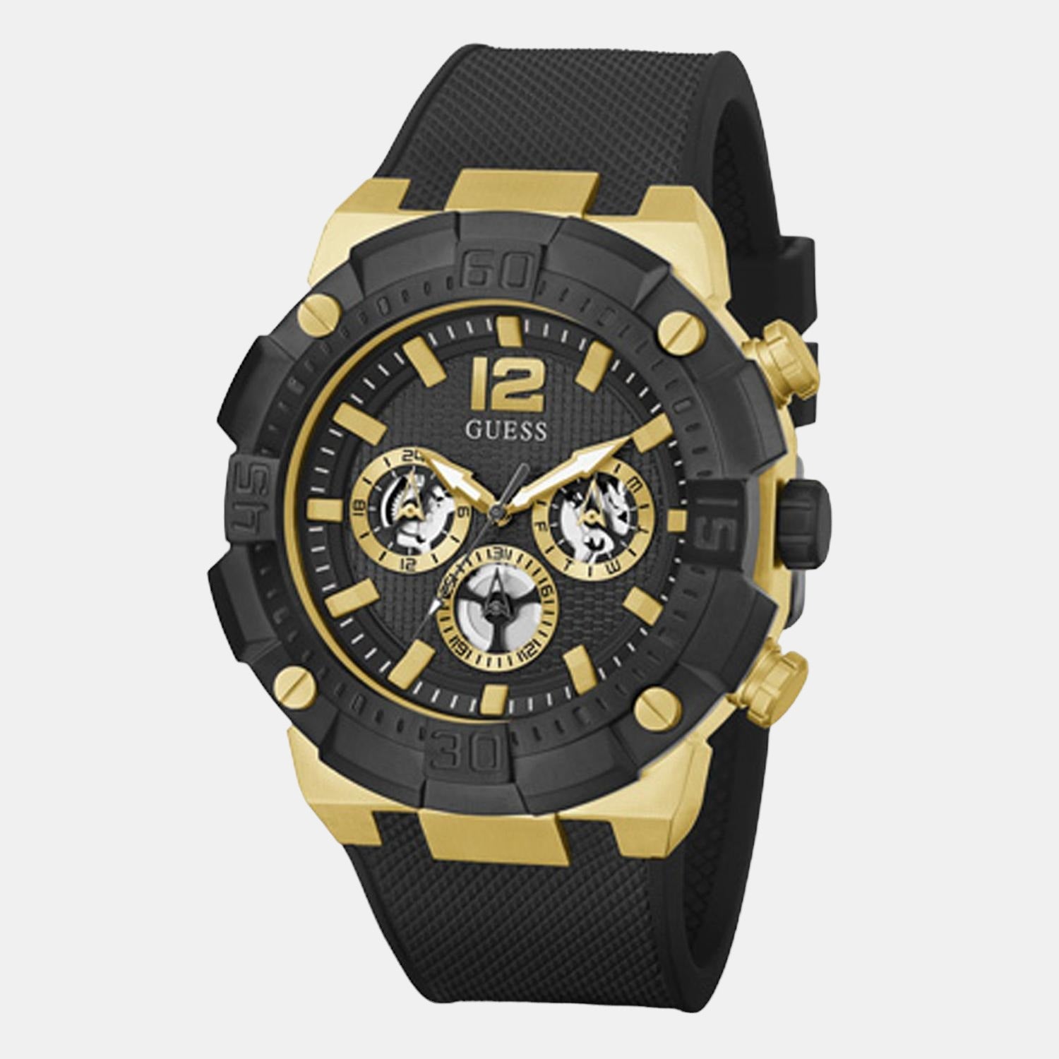 Guess 50 mm Round Quartz watch