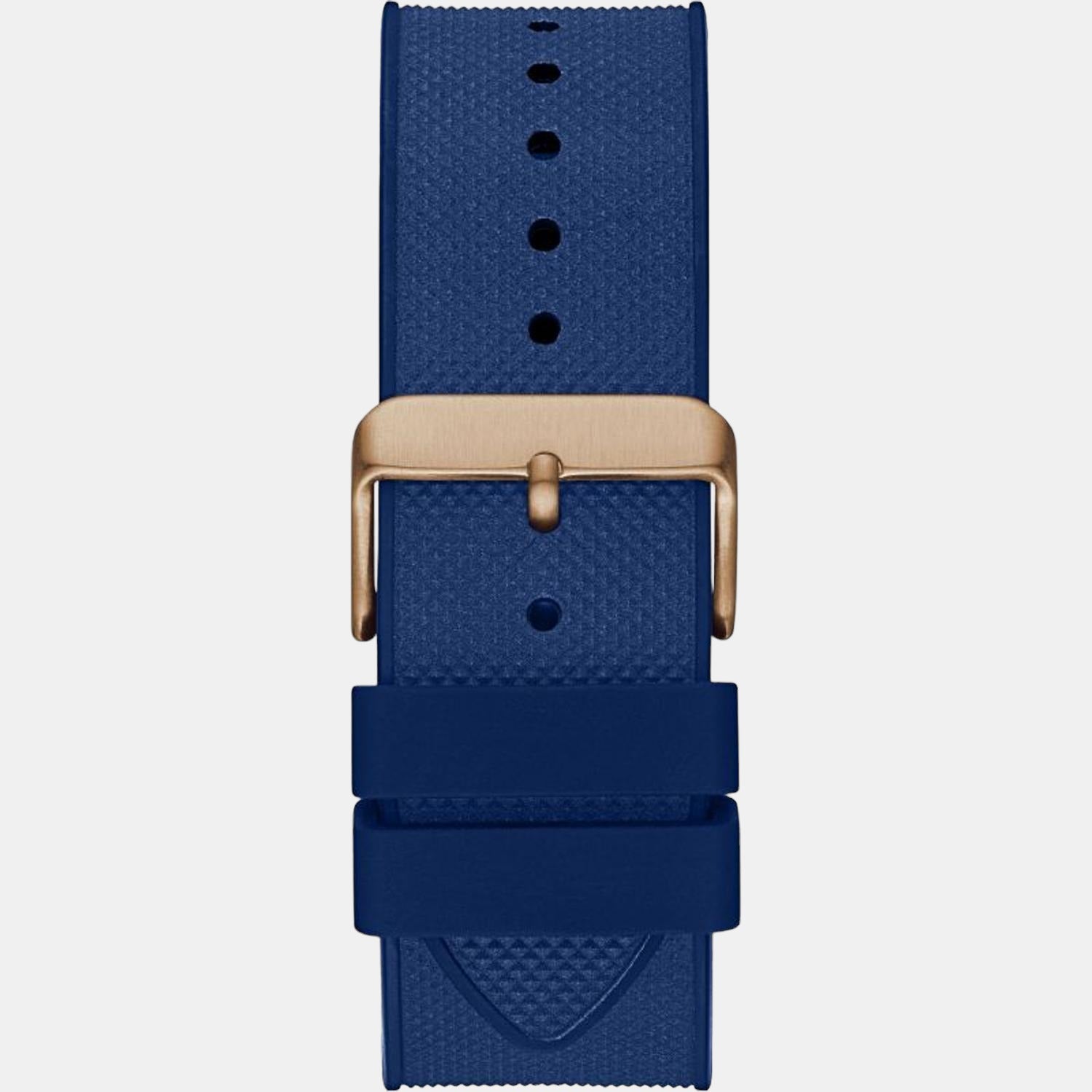 Guess Stainless Steel Round watch