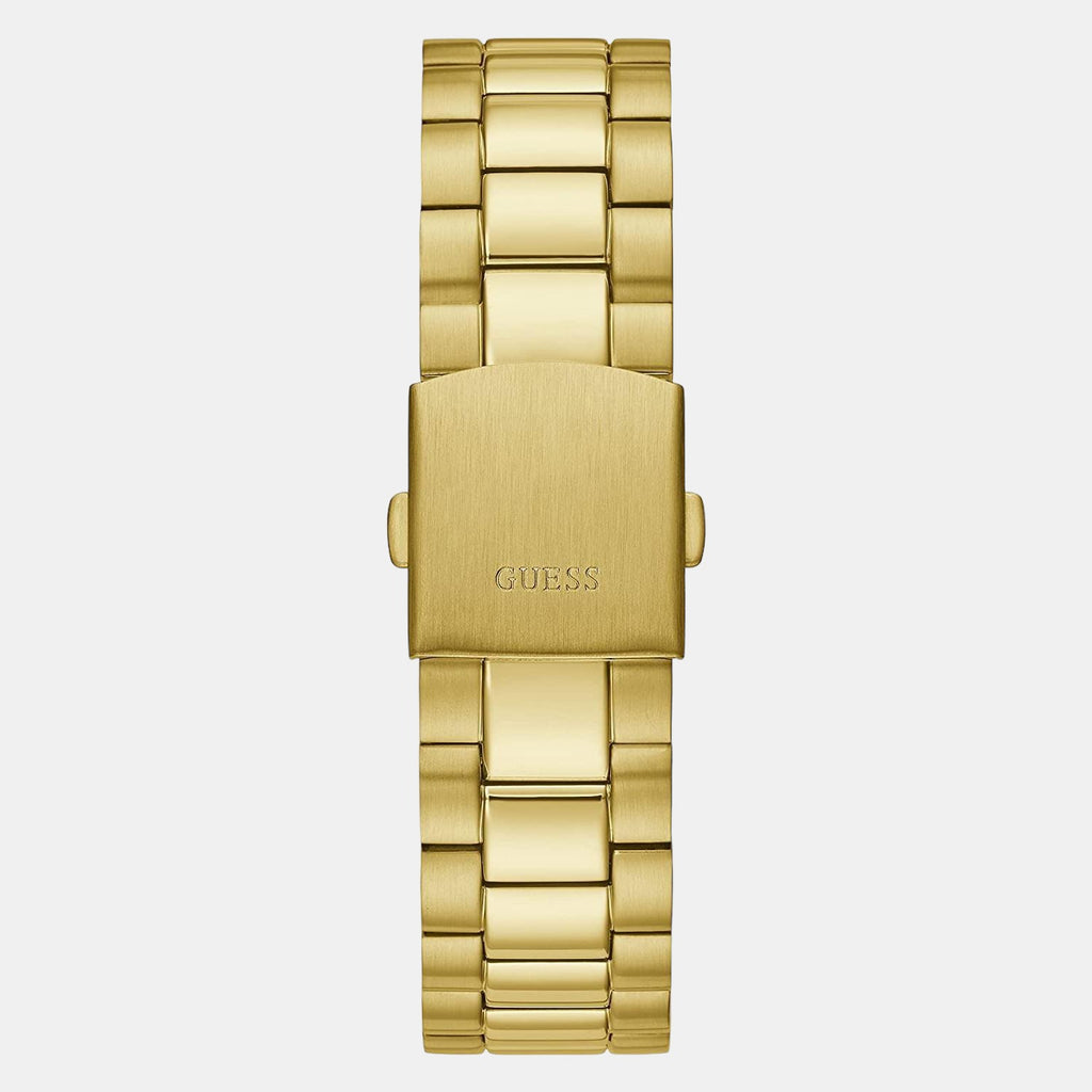 Guess Men Round Gold watch