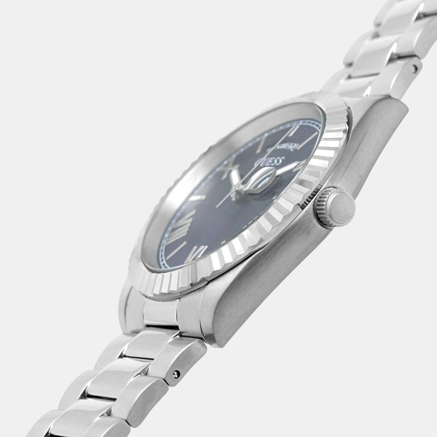 guess-stainless-steel-blue-analog-male-watch-gw0265g7