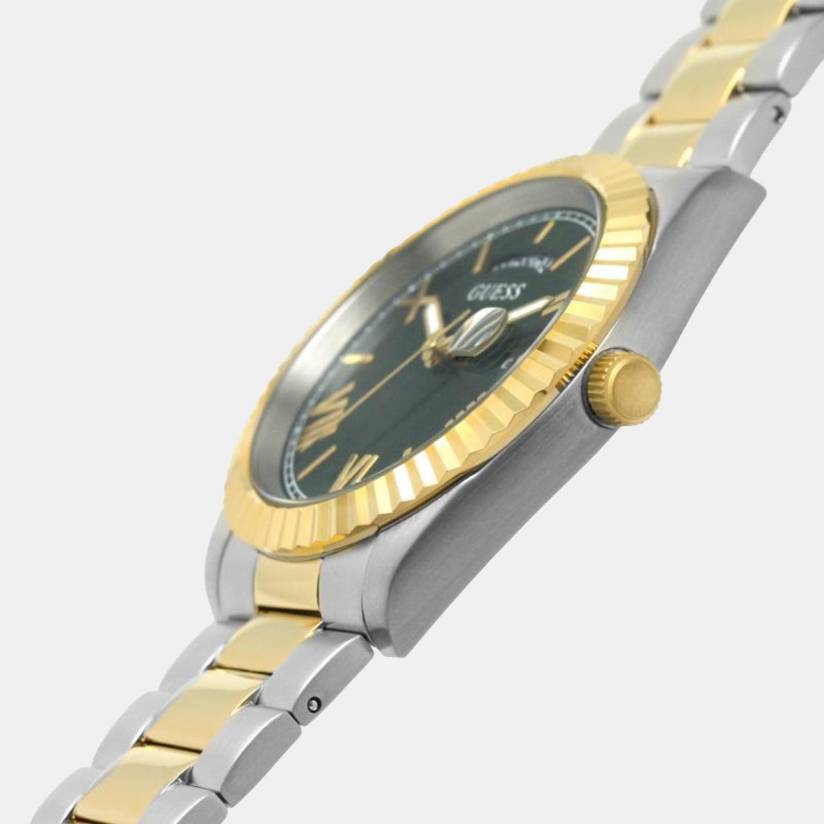 Guess Stainless Steel Round watch