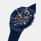Guess Silicone Blue watch