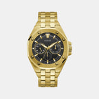 Guess Round Black Chronograph watch