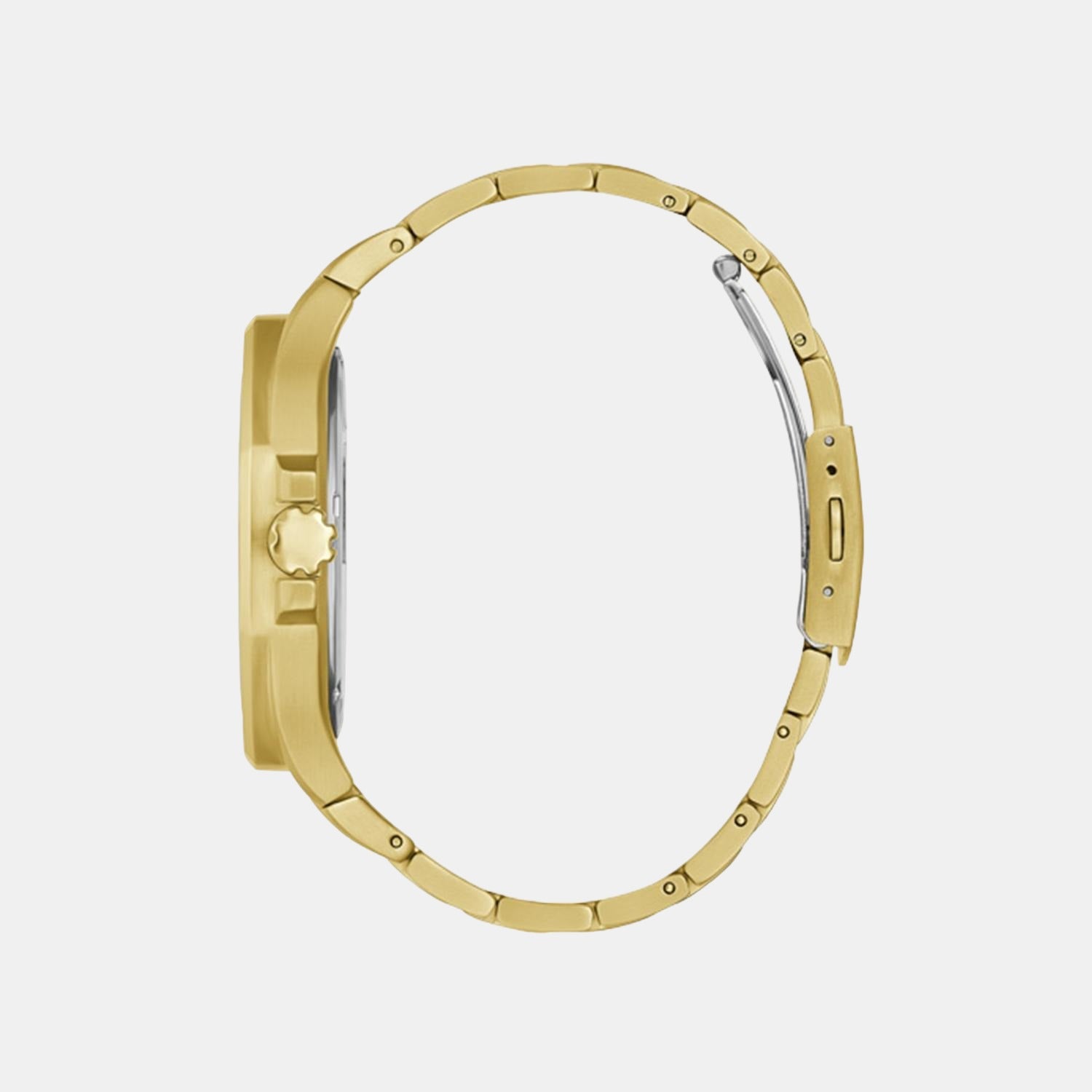 Guess Men Round Black watch