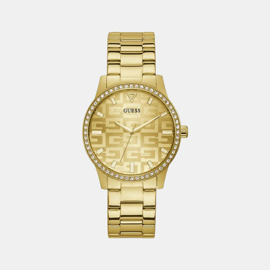 guess-stainless-steel-beige-analog-women-watch-gw0292l2