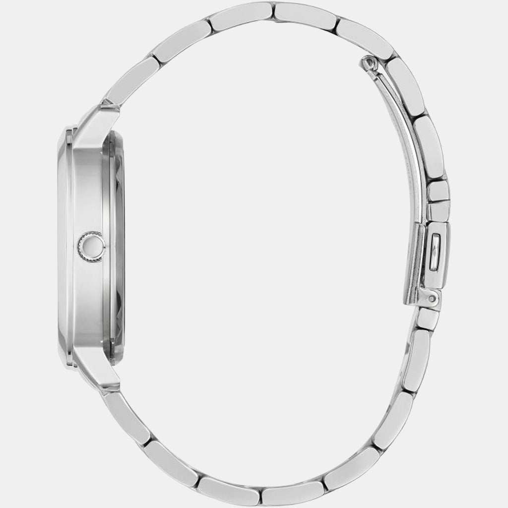 Guess Women Round Silver watch
