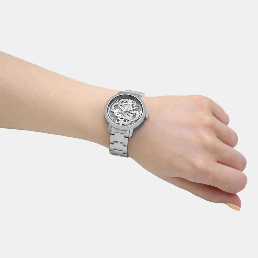 Guess Round Quartz Analog Women watch